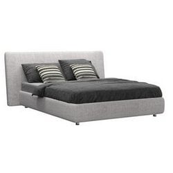 Bed 2390 3d model Maxbrute Furniture Visualization