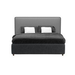 Bed 1581 3d model Maxbrute Furniture Visualization
