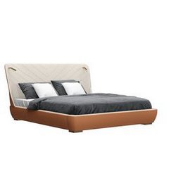 Bed 413 3d model Maxbrute Furniture Visualization