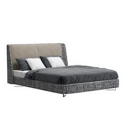 Bed 3074 3d model Maxbrute Furniture Visualization