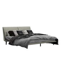 Bed 815 3d model Maxbrute Furniture Visualization