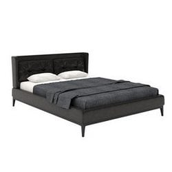 Bed 4889 3d model Maxbrute Furniture Visualization