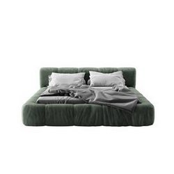 Bed 4301 3d model Maxbrute Furniture Visualization