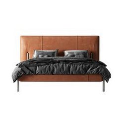 Bed 3579 3d model Maxbrute Furniture Visualization