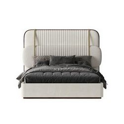 Bed 2813 3d model Maxbrute Furniture Visualization